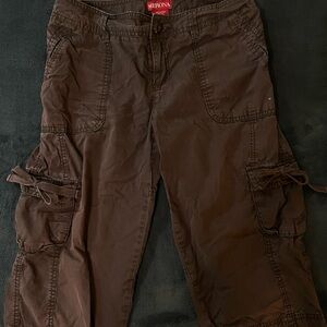Merona Womens Brown Capris